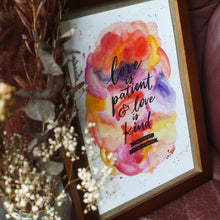 Load image into Gallery viewer, Custom Artwork: Watercolour Wash &amp; Hand-lettered Calligraphy