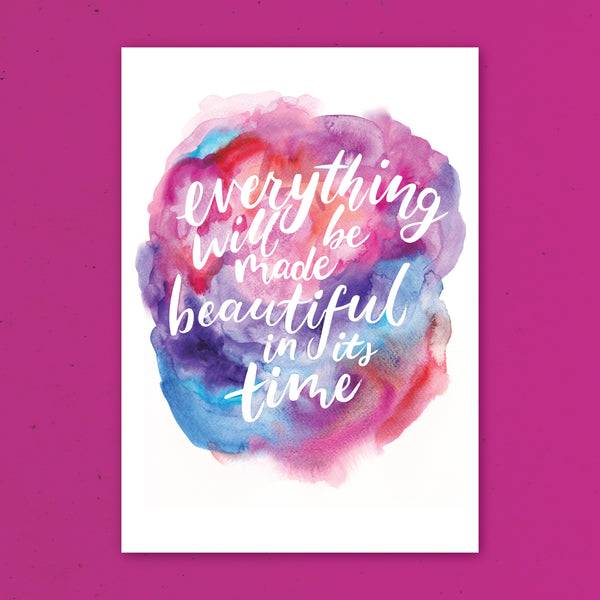 Everything Will Be Made Beautiful: Print