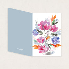 Load image into Gallery viewer, Summer Wildflowers Watercolour Florals: Card