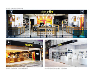 istudio (Apple Premium Retailer): Logo & Advertising