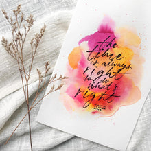 Load image into Gallery viewer, Custom Artwork: Watercolour Wash &amp; Hand-lettered Calligraphy