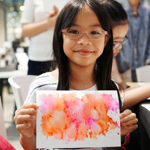 Workshop: Lettering & Watercolours with Crayolas (Kid-Friendly!)